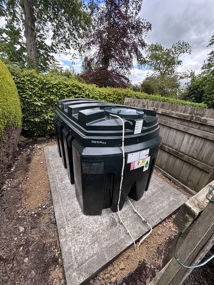 Bunded tank installation Yorkshire